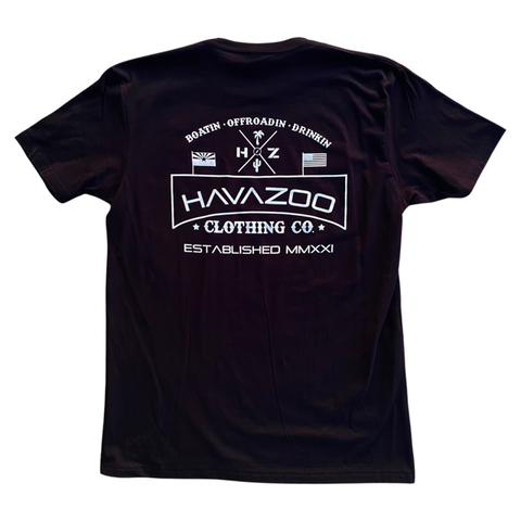 BOATIN' OFFROADIN' DRINKIN' TEE
